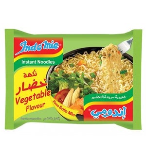 Indomie Instant Noodles Vegetable Flavor 75g * 30